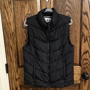 Cole Haan Women's Black Quilted Vest